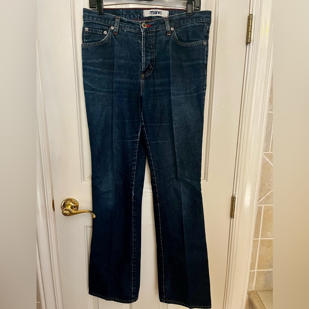 Vintage Mavi Mia Low Rise Latino Wide Leg Denim Jeans Women’s, Size 32W/33L